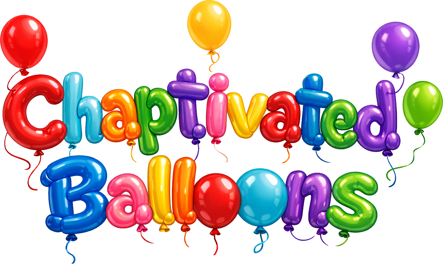 Chaptivated Balloons Logo
